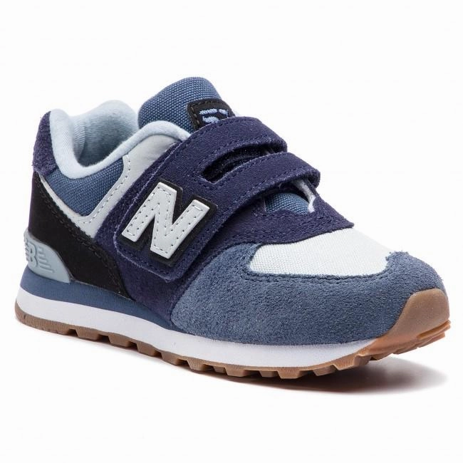 New Balance sneakers da bambino YV574MLA navy superior - craftsmanship running in forest