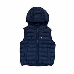 Hike Ready Champion giubbino smanicato junior con cappuccio 307134_BS501 blu