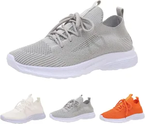 Cathalem Sneakers for Women Slip On Walking Shoes Non Slip Running Shoes Breathable Tennis Workout Shoes Gym Sneakers