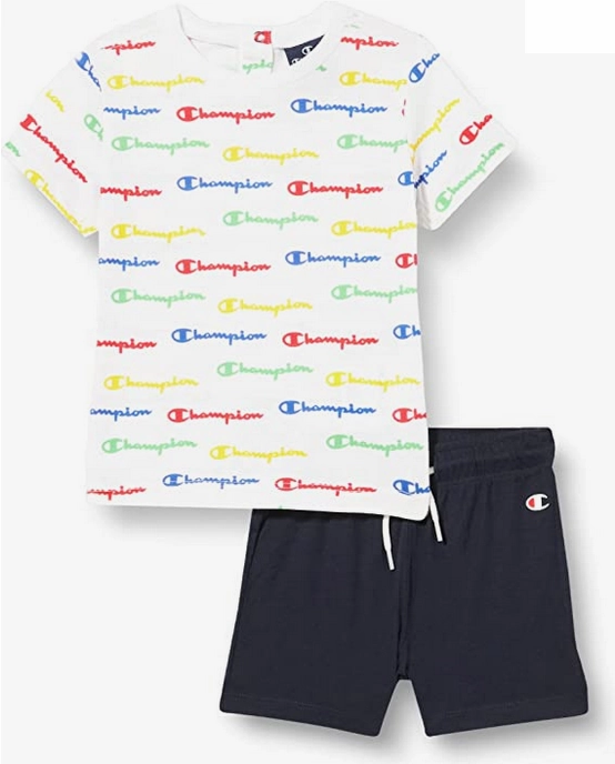 Champion completino da Bimbo Legacy American Classico A 306303 WL001 WHT bianco Solid color purity Smart Design