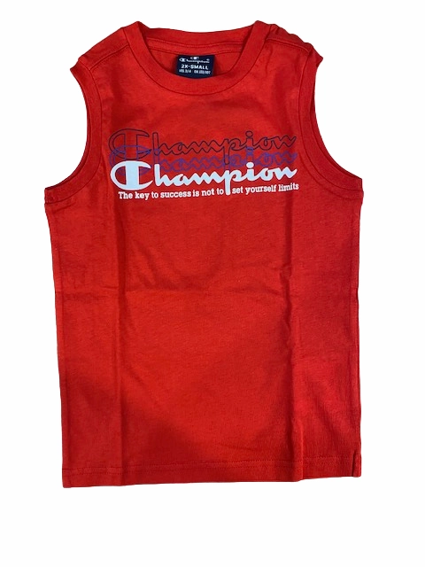 agriculture small - scale Champion completino da ragazzo Legacy Graphic Canotta   Bermuda 306314 RS046 HRR red-navy