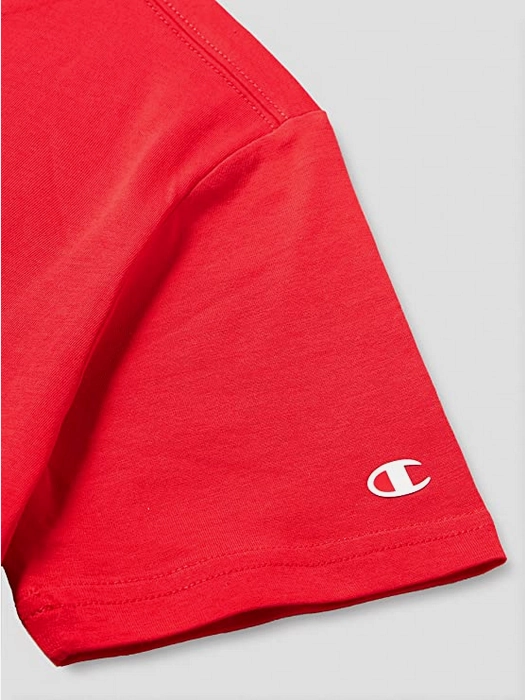 Men's Champion completino da ragazzo Legacy Graphic T-shirt   Bermuda 306314 RS046 HRR red-navy