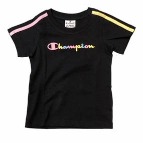 Champion Crewneck T-shirt 404349 KK001 NBK black Skin Friendly Blends
