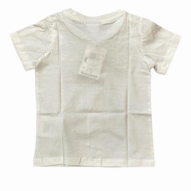 Champion Crewneck T-shirt 404349 WW001 WHT white Comfy Layering Raw Edge Hem