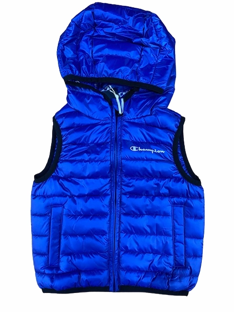 Champion Gilet con cappuccio Unisex da ragazzi Legacy Outdoor Light Small Logo 306486 BS071 ETR bluette Bold Look suitable for autumn festivals