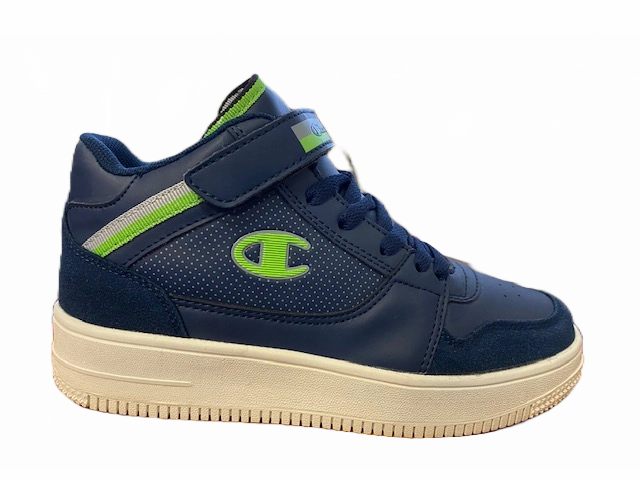 Breathable Upper Shoes logo - embroidered shoes Champion Mid Cut Rebound S30740 F16 2192