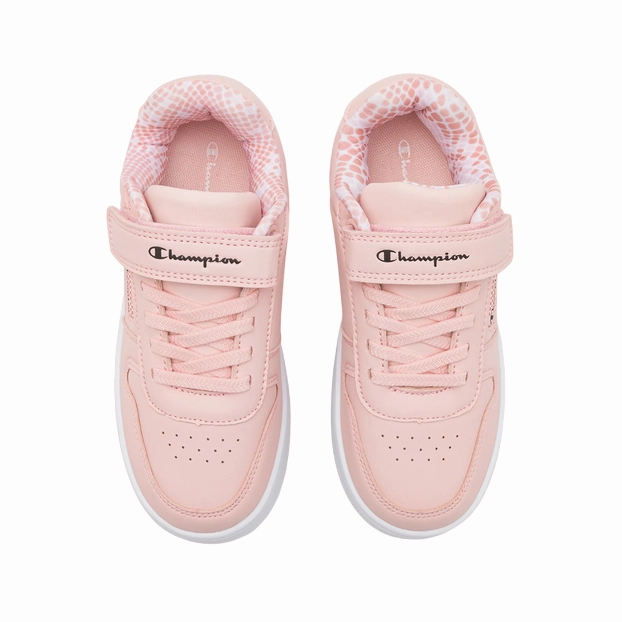 Moisture-wicking fabric triathlon running wear Champion scarpa sneakers con zeppa da bambina Rebound Platform Animalier S32753 PS019 rosa