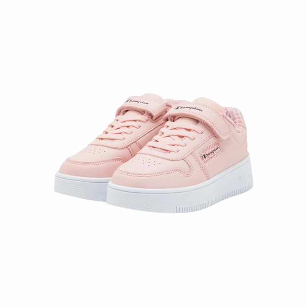 Champion scarpa sneakers con zeppa da bambina Rebound Platform Animalier S32753 PS019 rosa custom - designed shoes running tradition
