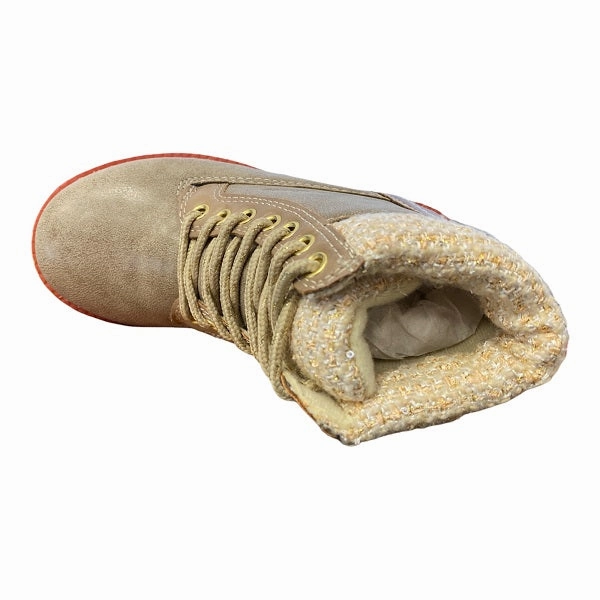 Champion scarponcino da ragazza Upsate G ps S30741-F16-5186 marroncino running in a chairlift area shoes