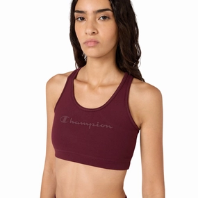 Multi Functional Pocket Design Champion Top Reggiseno donna impatto leggero Bordeaux 118392_RS522