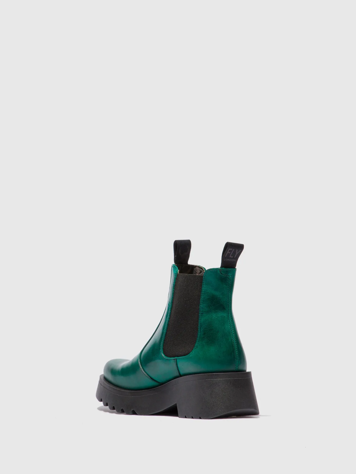 Chelsea Ankle Boots MEDI789FLY RUG SHAMROCK GREEN