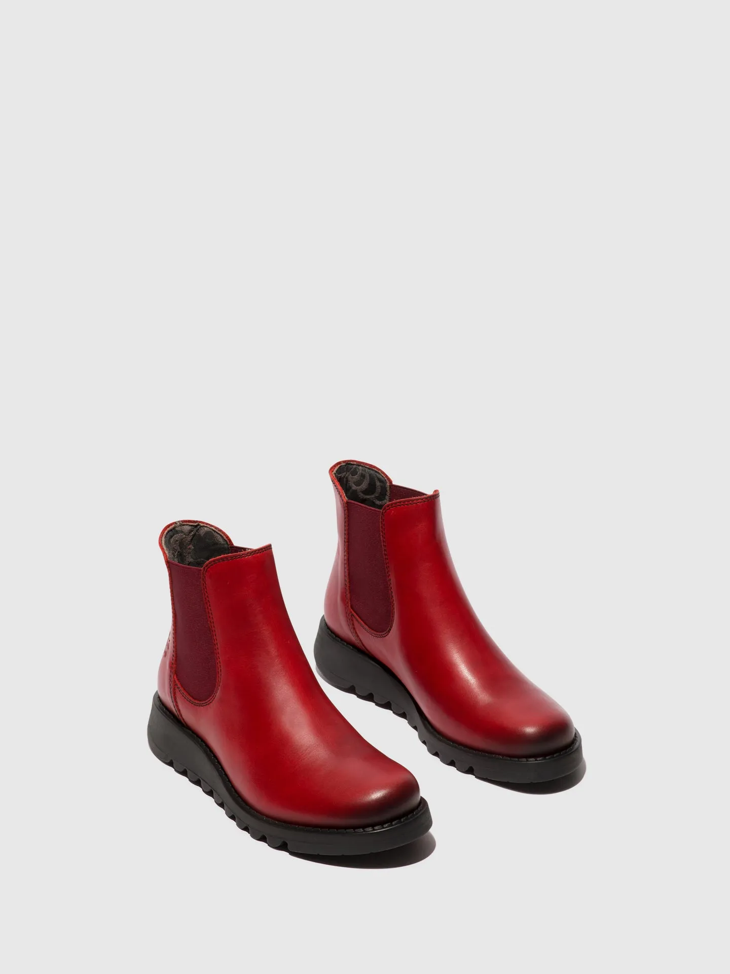 Chelsea Ankle Boots SALV RED (RED ELASTIC)