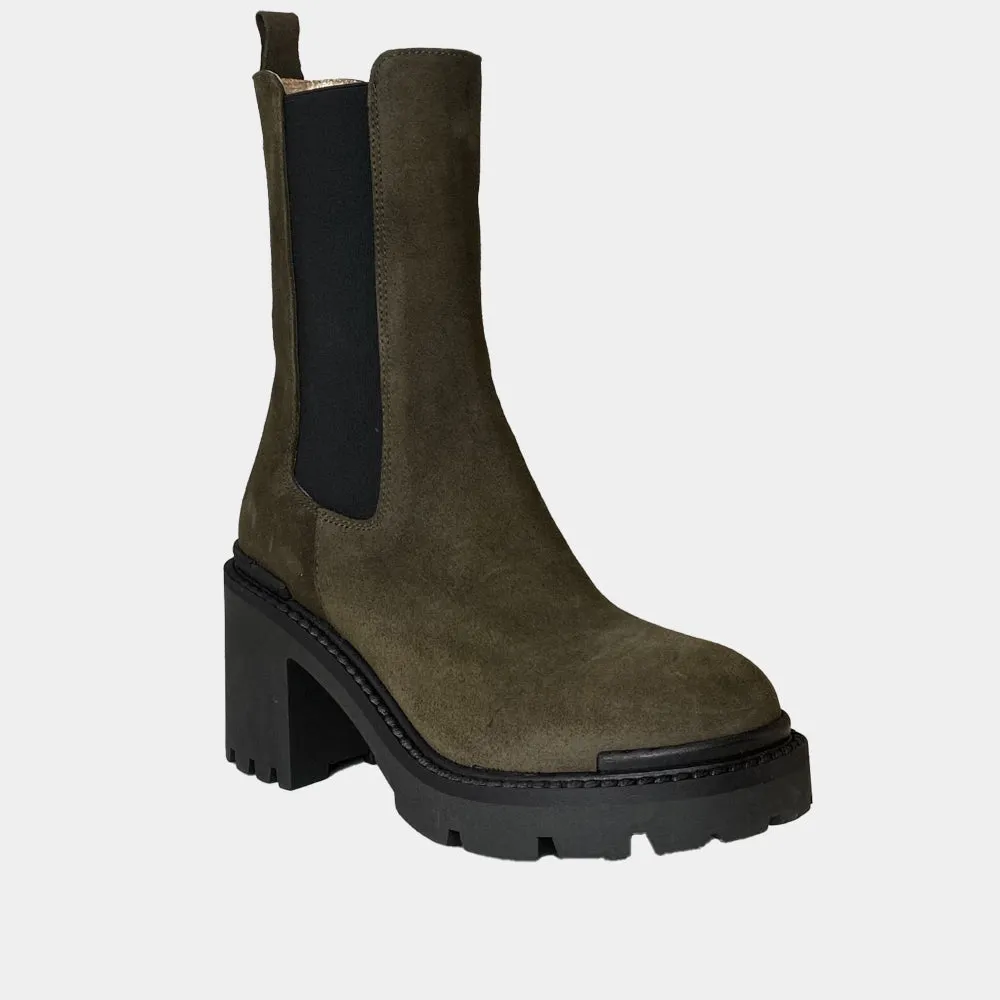 CHELSEA BOOTS ANN TUIL ACAJOU