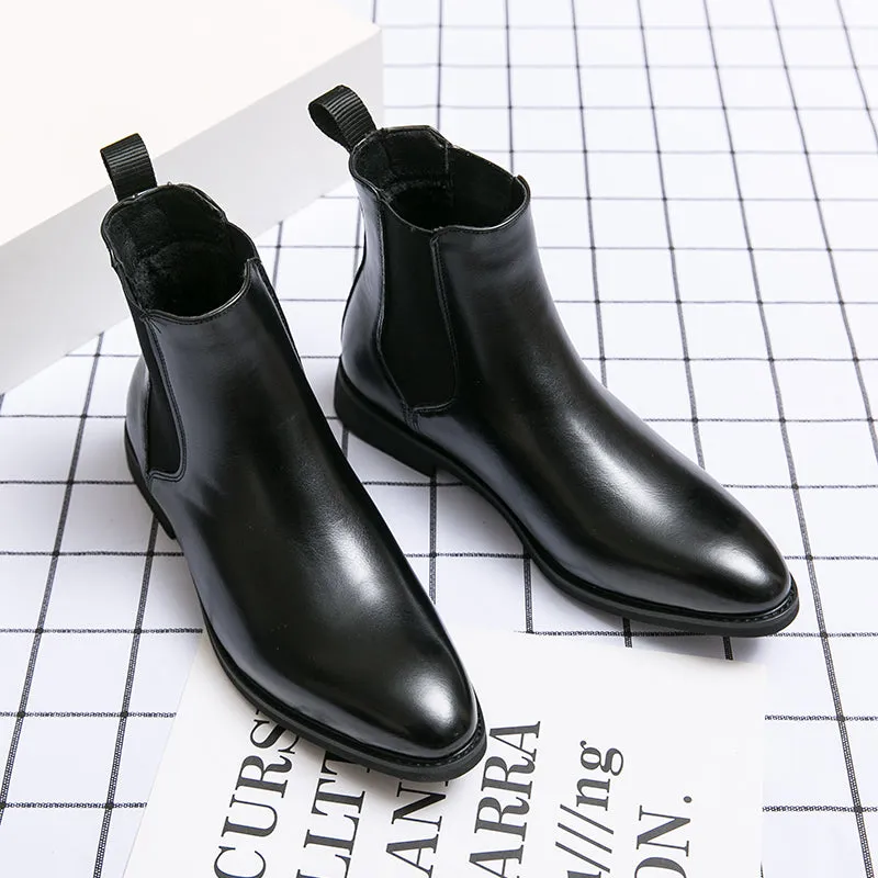 Classic Leather Chelsea Boots