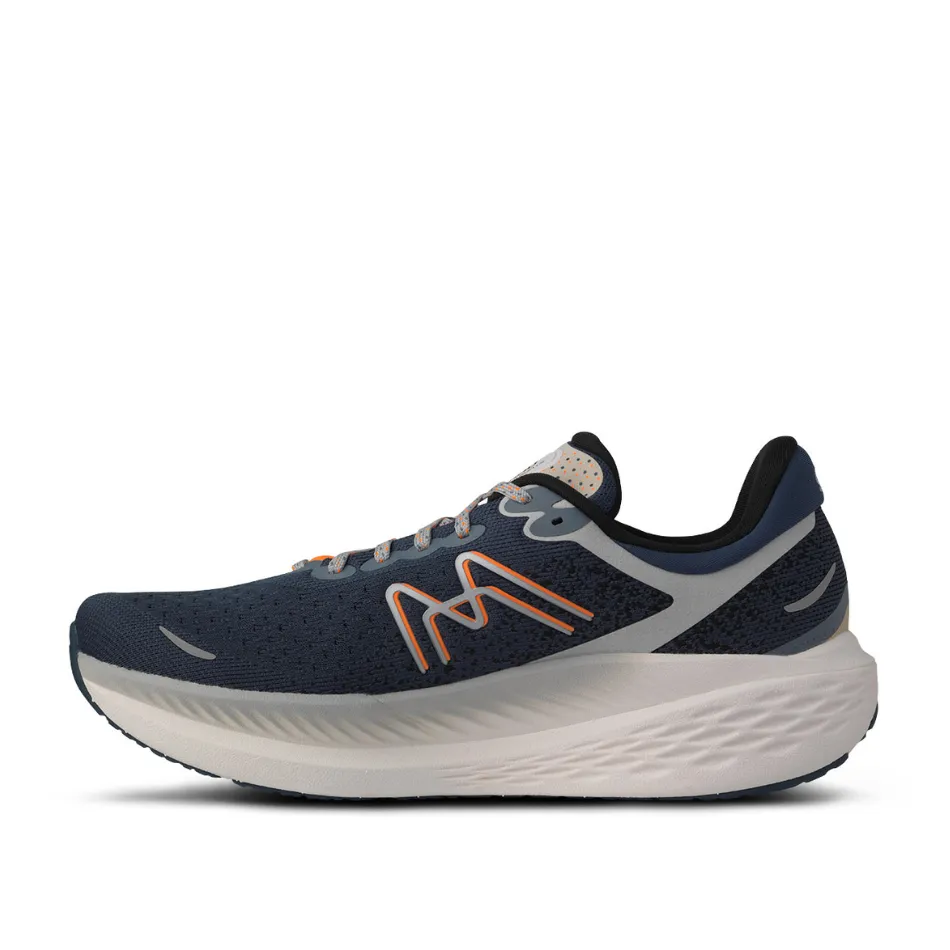 Karhu Men's Mestari Run 1.5 Running Shoes in Titan/Shocking Orange AW25 Auxetic Lattice Structure