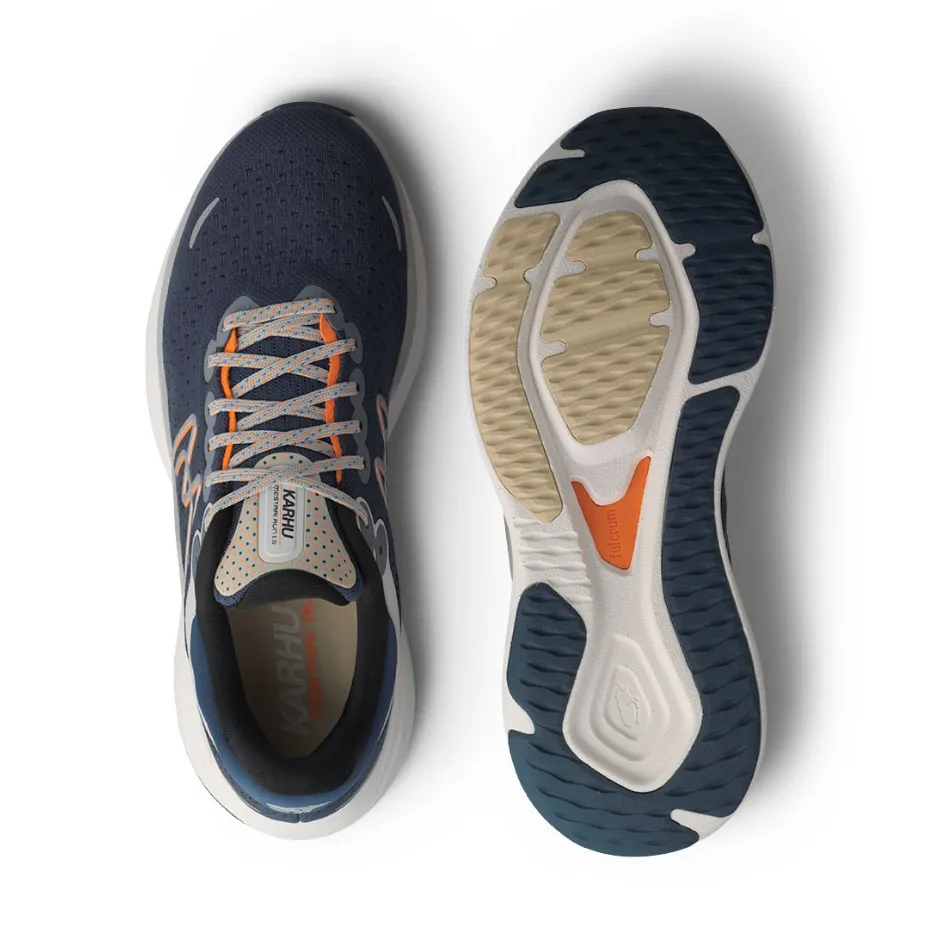 Karhu Men's Mestari Run 1.5 Running Shoes in Titan/Shocking Orange AW25 suitable for kids treadmill - running