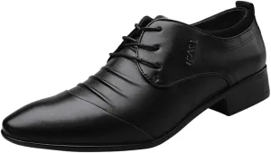 Comfortable Suit Wedding Men Shoes Business Shoe Lace Shoes Male Casual Leather Men's Leather Men Dress Shoes Leather
