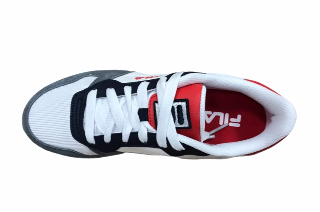 Fila sneakers da ragazzo Retroque Jr 1011420.92B white-navy-red brand - name running shoes