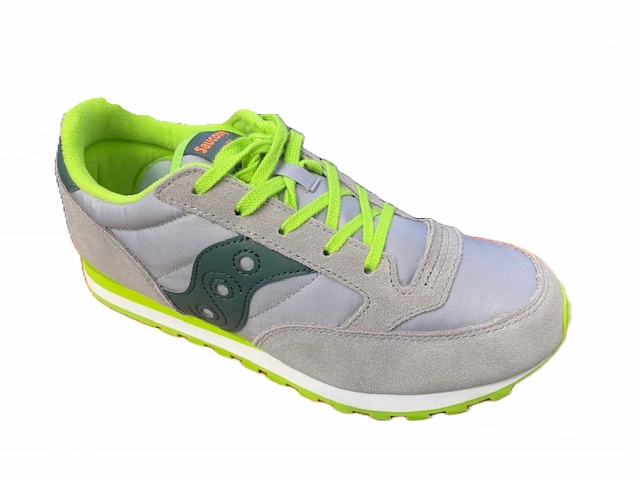 Anti Twist Plate Saucony Original scarpa sneakers da ragazzo Jazz SY58793 grigio