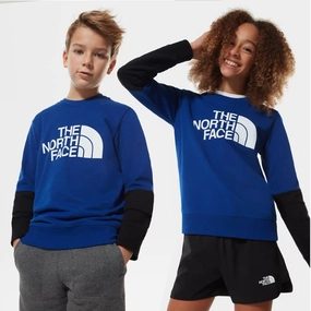 The North Face maglietta da ragazzi Drew Peak Light Crew NF0A492XVA61 blu Chic And Comfortable