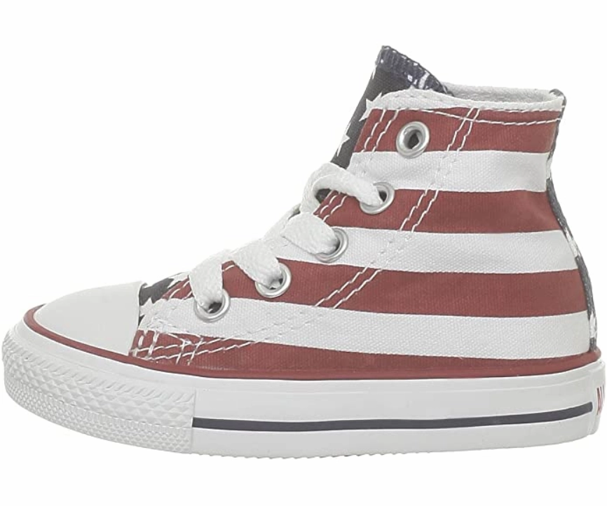 Shock Dissipating Converse Infant All Star HI 7J254 stars & bars