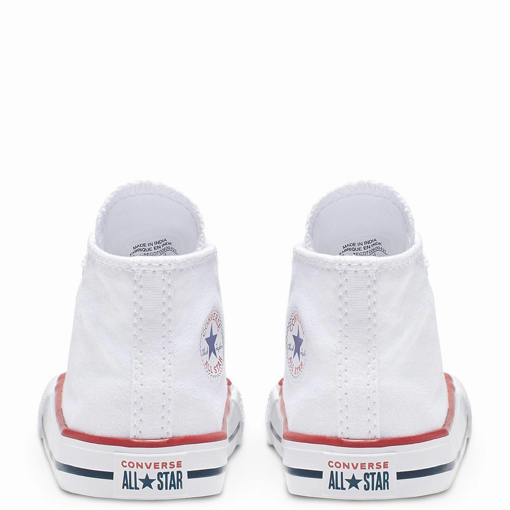 Converse scarpa sneakers da bambini Chuck Taylor All Star Classic 7J253C bianco Hyperglide Movement Tech