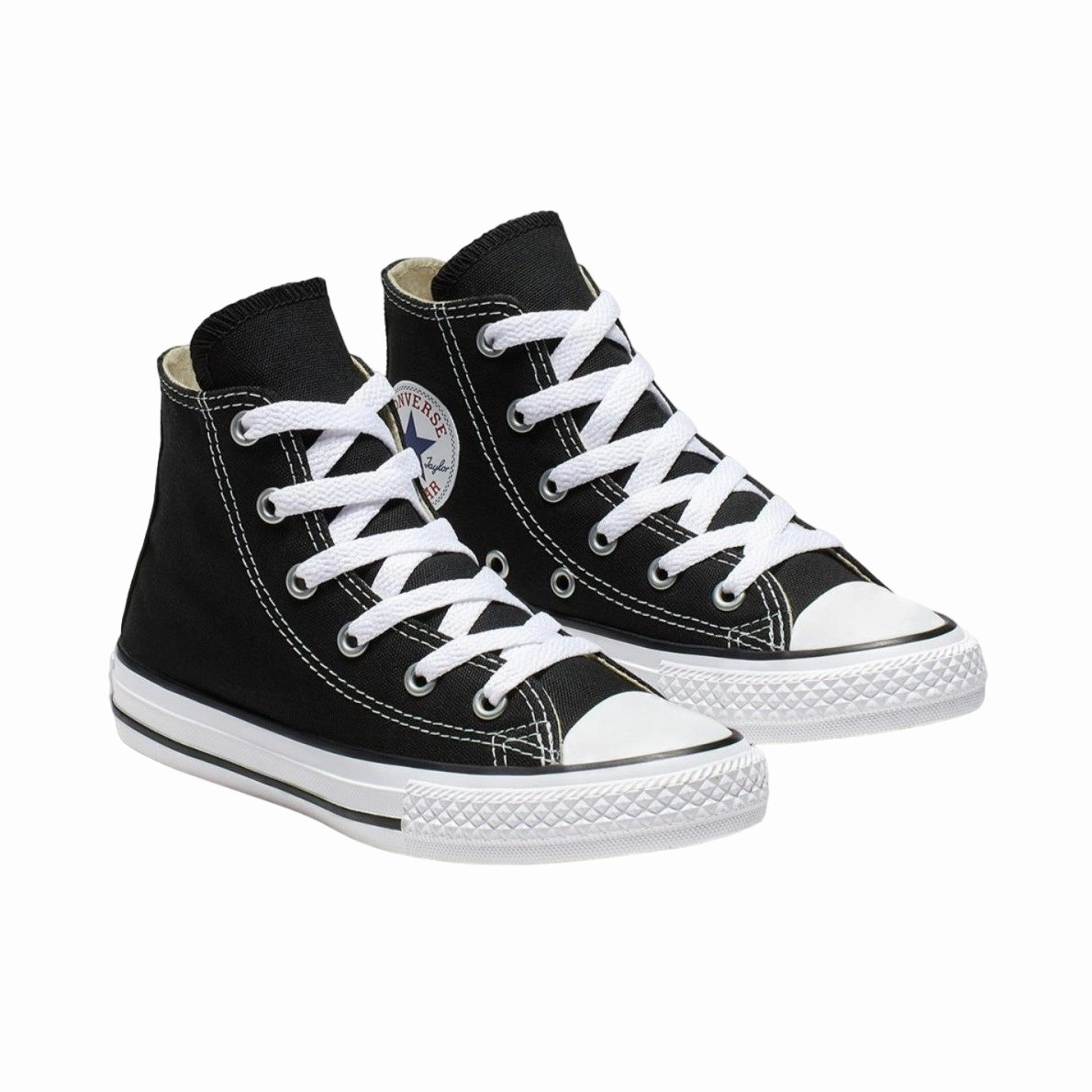 Converse scarpa sneakers da bambino Chuck Taylor All Star Classic  HI 3J231C nero Dark - colored grassy shoes