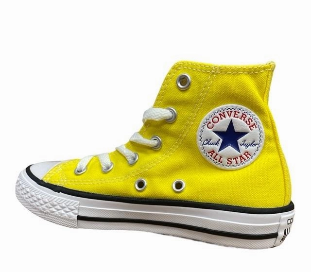 Strobel Last Design Torsion Resistance Converse scarpa sneakers da bambino Youth CTAS All Star HI 355738C giallo