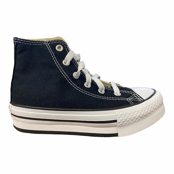 night - running shoes Converse scarpa sneakers da ragazzi Chuck Taylor All Star Lift Platform 372859C nero-bianco