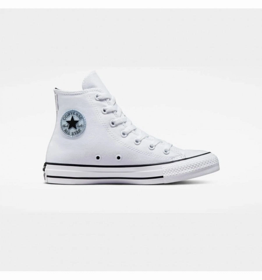 Converse sneakers alta da ragazzo unisex Chuck Taylor All Star A02608C white black Comfortable Soles