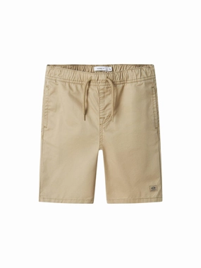 name it pantaloncino con elastico in vita da bambino Jog 13240358 beige Classic Fit Light Layer