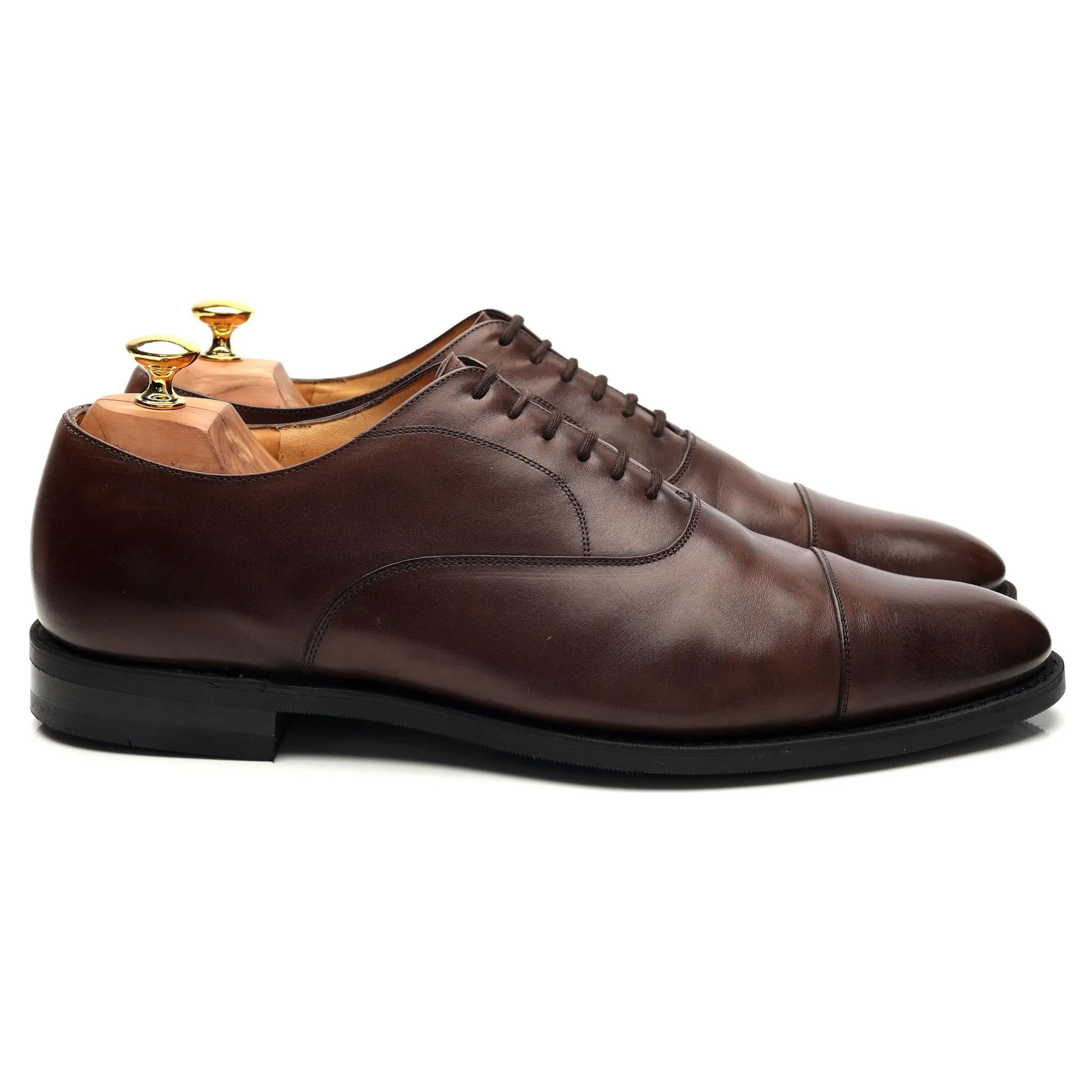 'Coppice' Brown Leather Oxford UK 11 F