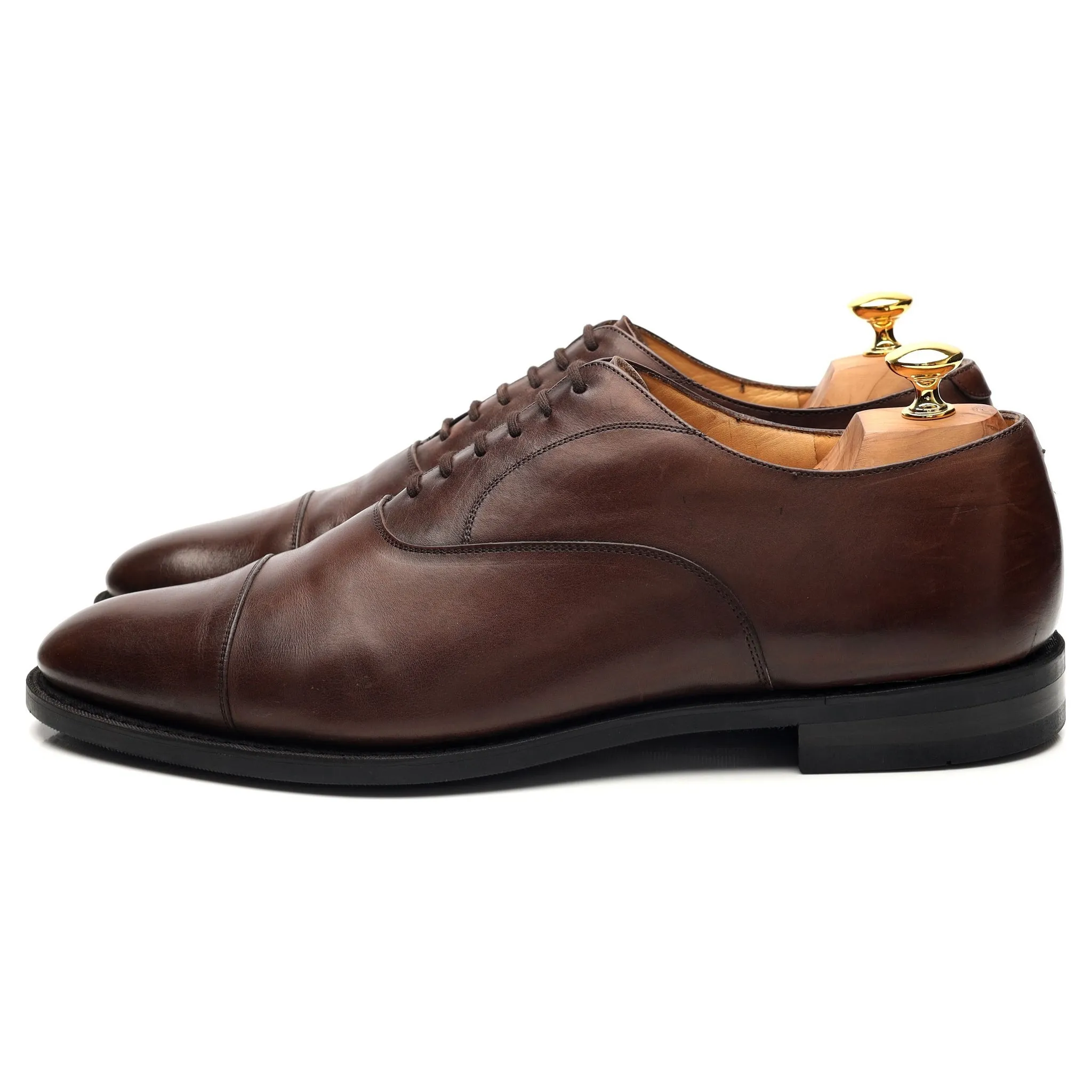 'Coppice' Brown Leather Oxford UK 11 F