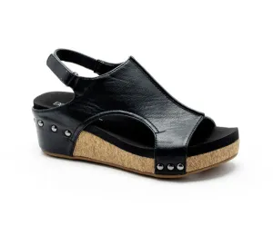 Corky’s Volta II Sandal Black Smooth