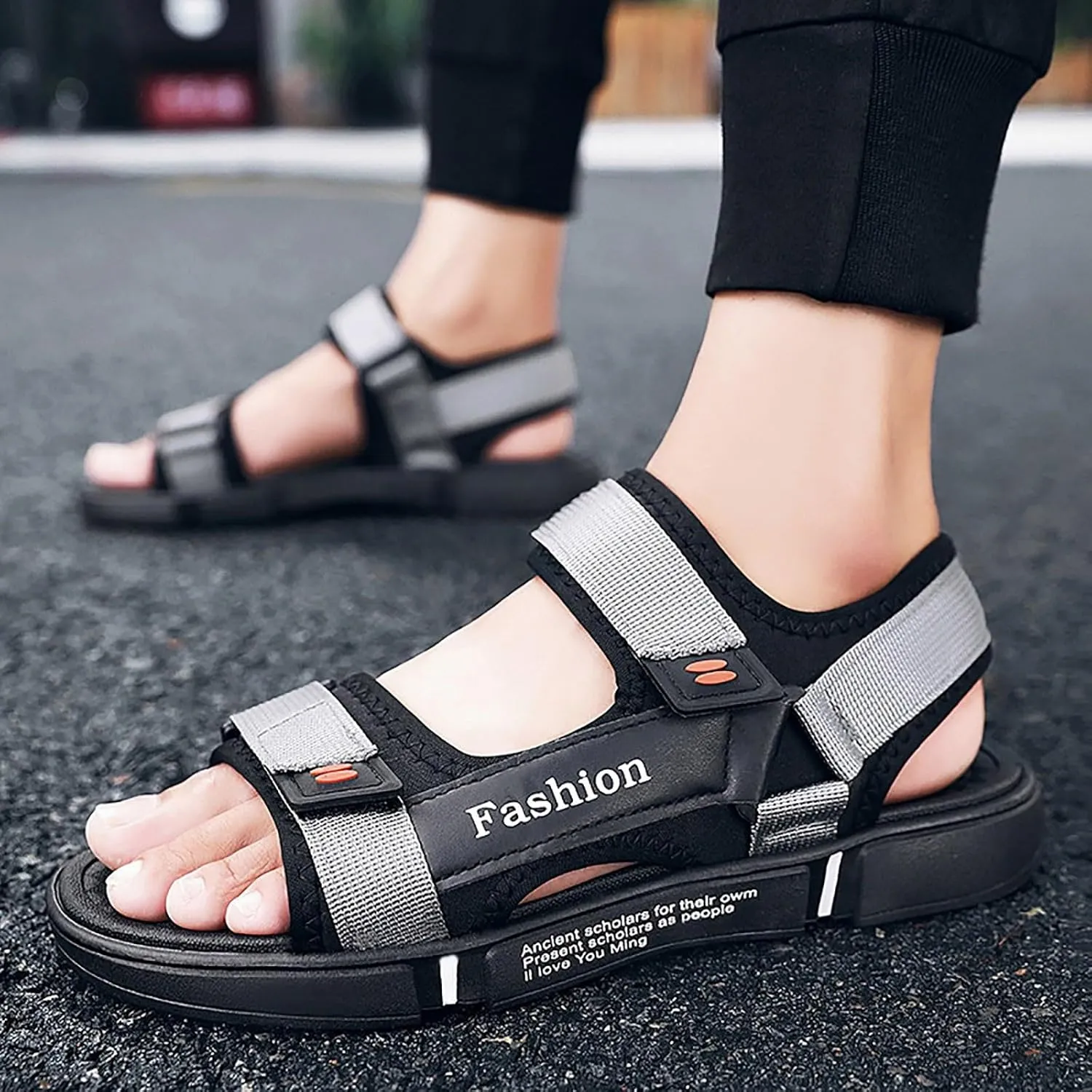 Couple Style Sandals Summer New Trend Sports And Leisure Purpose Slippers Non Slip Outdoor Men Slide Sandals Surf Men Shoes M