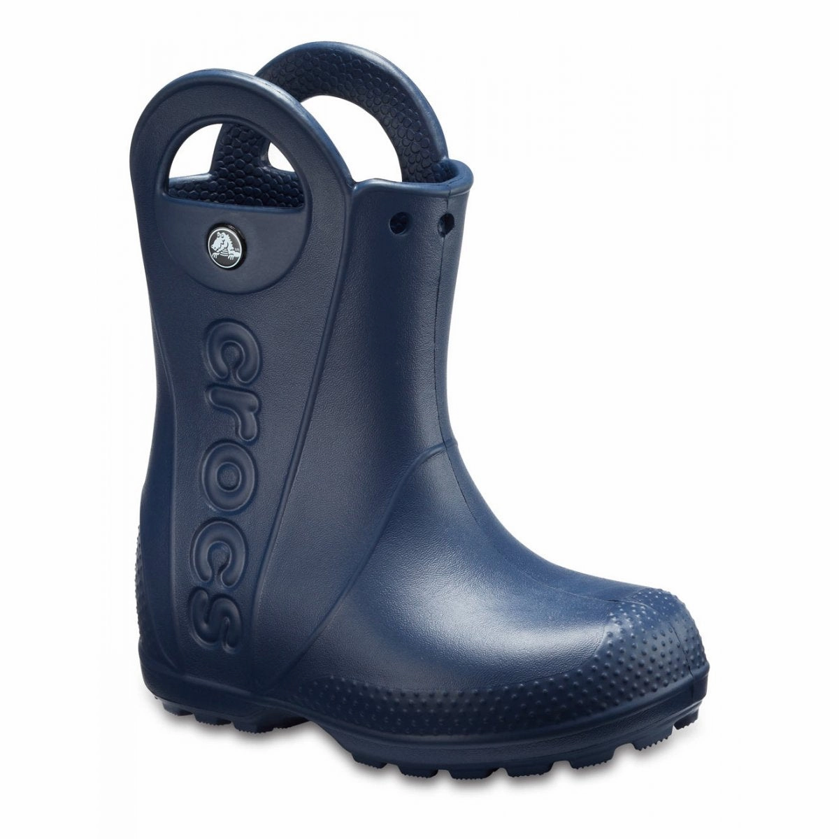 Crocs stivaletto antipioggia da bambino Handle It Rain Boot K 12803-410 navy Health - enabler glossy running shoes