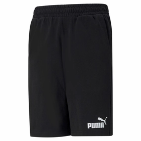 Puma pantaloncino sportivo da ragazzo ESS Jersey Shorts B 586971 01 nero QuickAdjustStraps