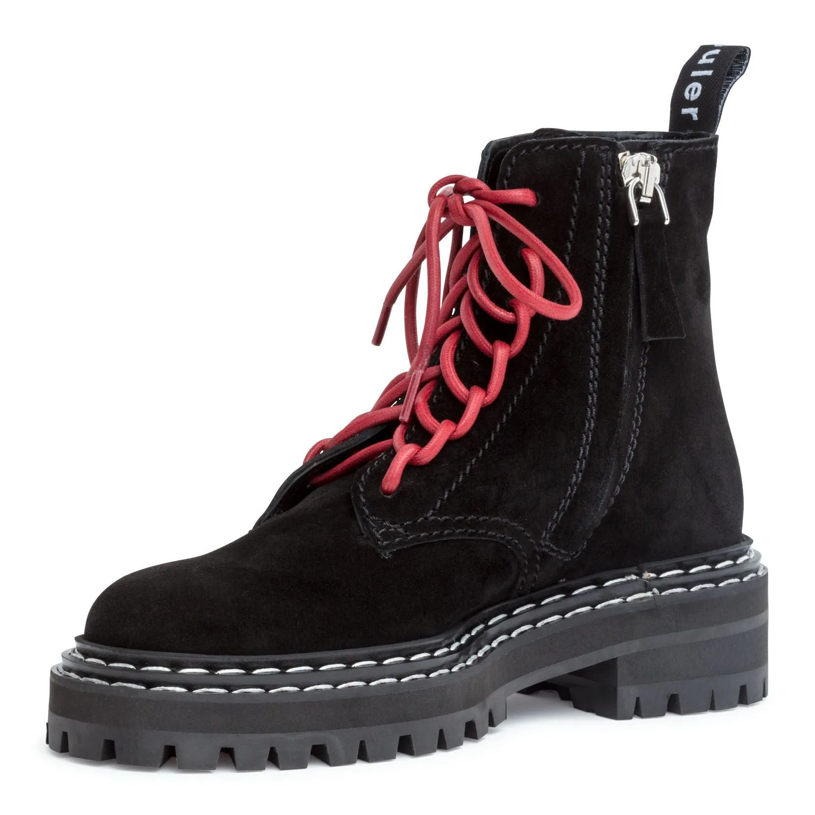 Crosta 40 black combat boots