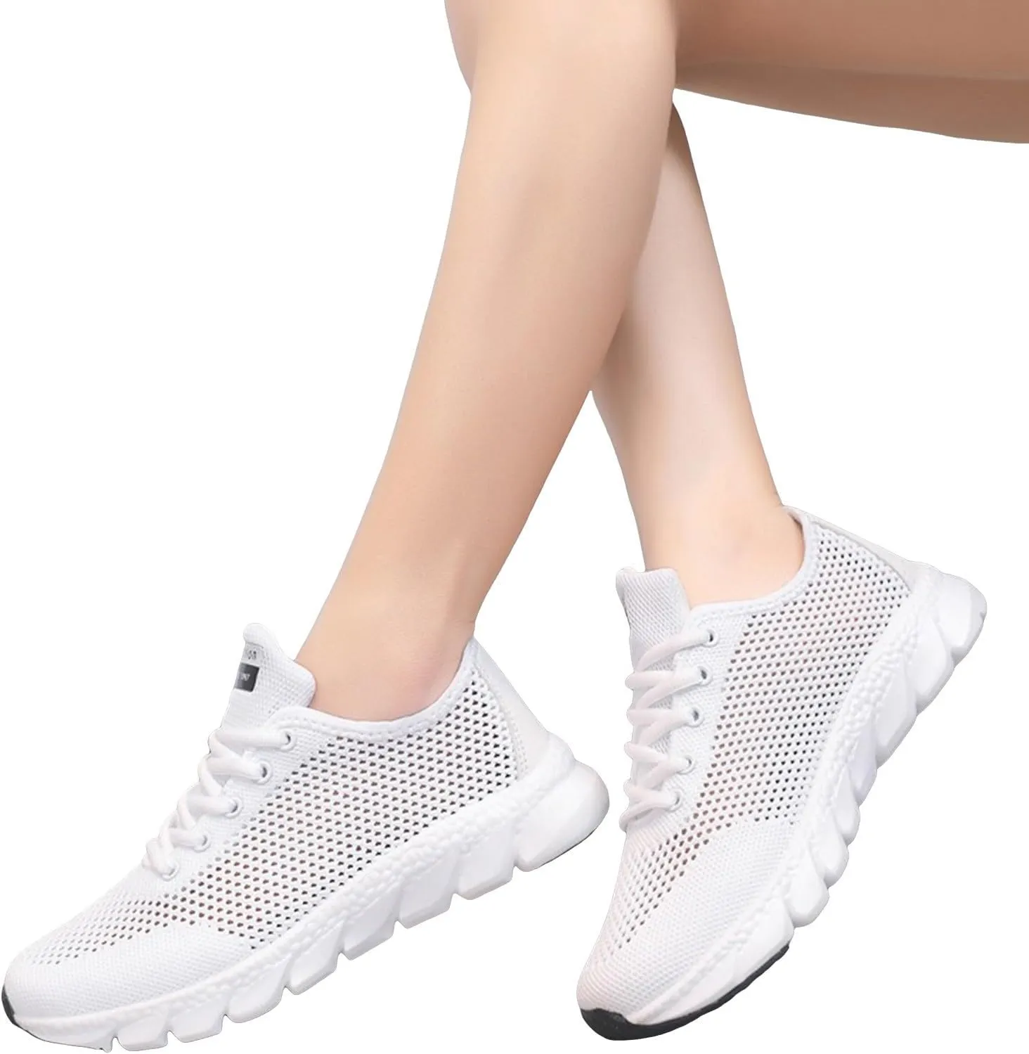 Cushion Comfortable Running Tennis Shoes for Women Sports Workout Gym Shoes for Running Standing All Day Shoe
