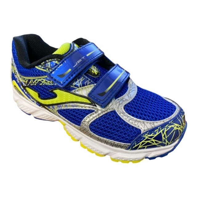 Abdominal Tensile Structure Joma scarpa da ginnastica da bambino con strappo Jet 605 blu argento