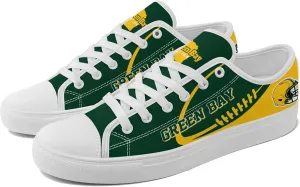 Custom Canvas Shoes,Personalized Custom Canvas Sneakers,Football Style Casual Shoes,Casual Sneakers Lace up Shoes for Women Men Fans Gift