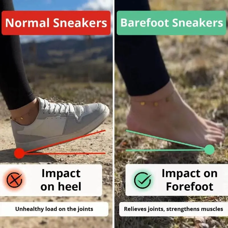 Cuzcare Ortho Barefoot Shoes for Women Waterproof Non-slip Breathable Trekking Climbing