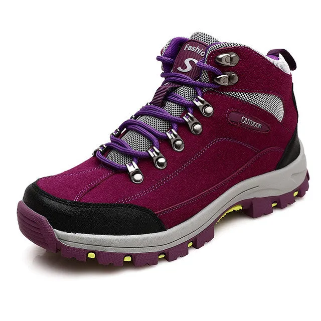 Cuzcare Women Orthopedic Suede Hiking Snow Boots