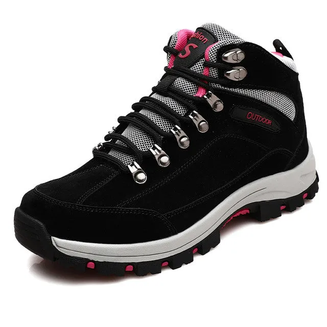 Cuzcare Women Orthopedic Suede Hiking Snow Boots