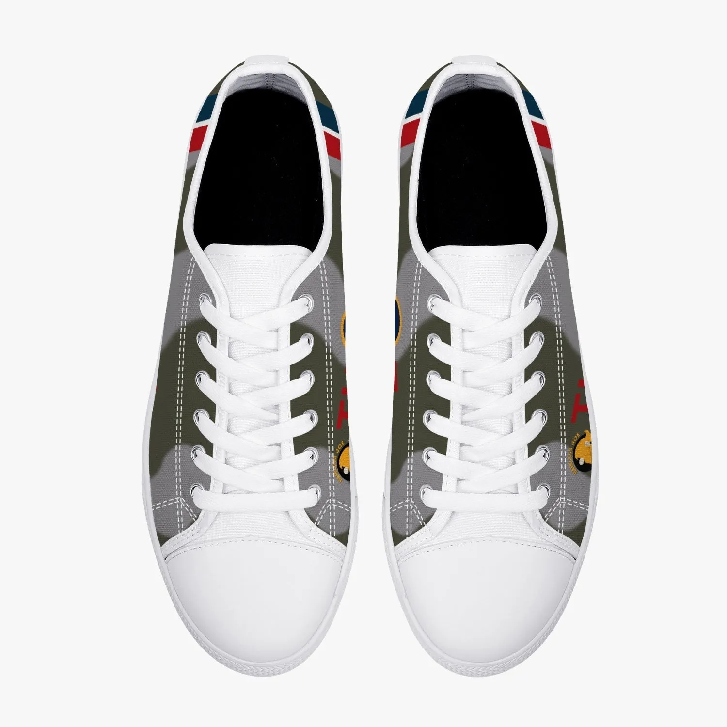 DH.98 Mosquito "Hairless Joe" Low Top Canvas Shoes