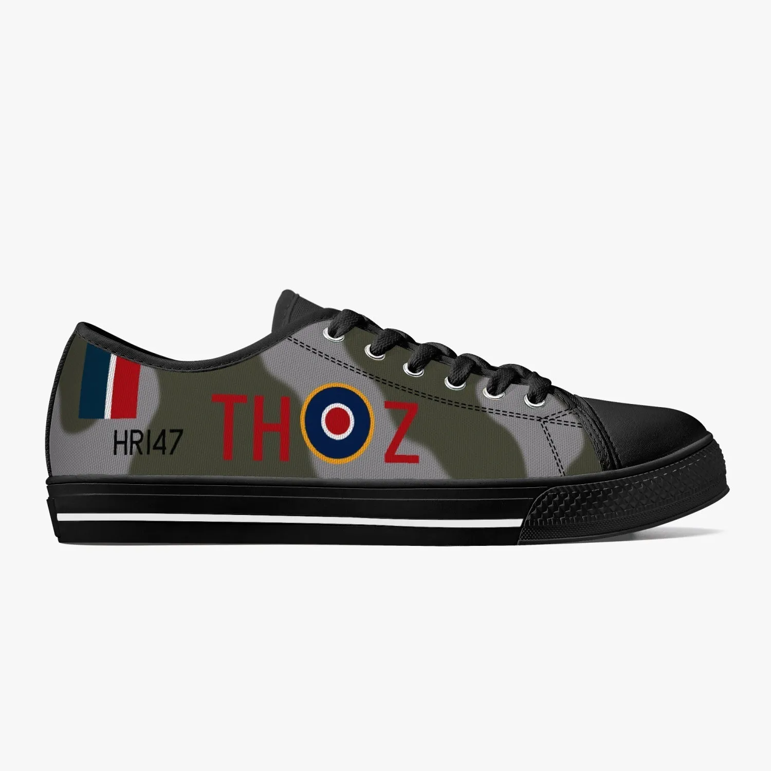 DH.98 Mosquito "Hairless Joe" Low Top Canvas Shoes