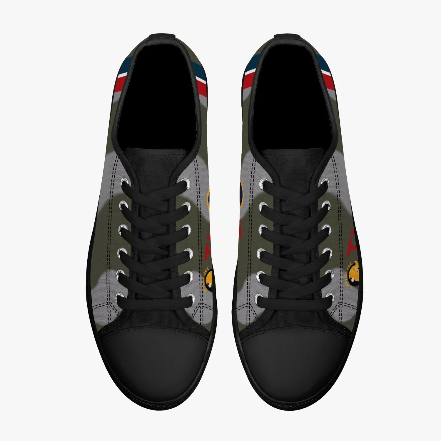 DH.98 Mosquito "Hairless Joe" Low Top Canvas Shoes