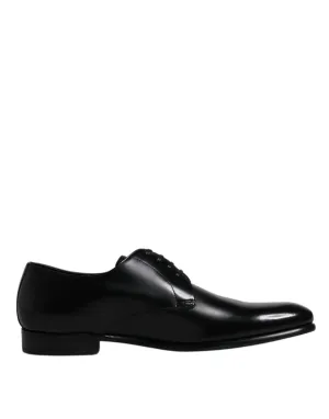 Dolce & Gabbana Men’s Lace-Up Leather Derby Formal Shoes