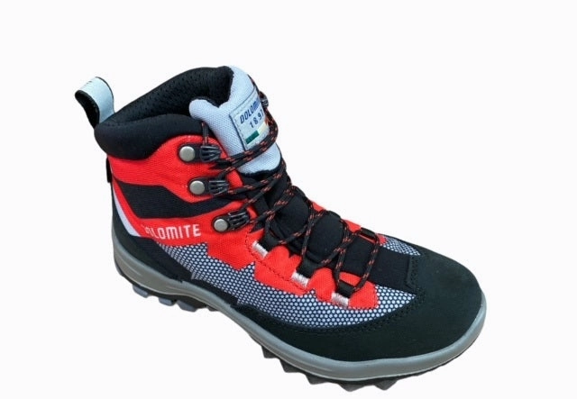 Dolomite scarponcino da ragazzo da trekking Steinbock WT GTX 282783 PGFR grigio-rosso breathable - lining - material shoes Firm midsole
