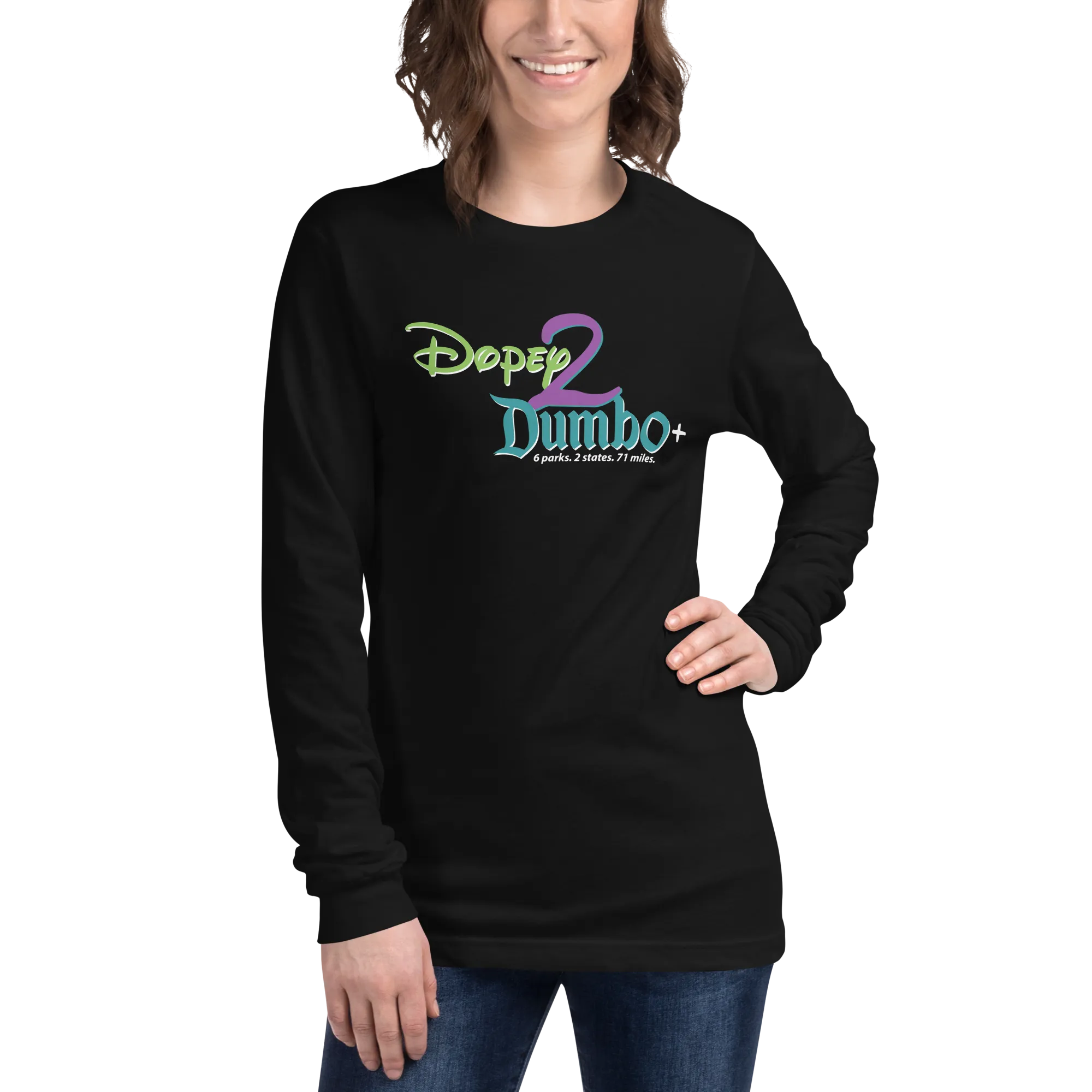 Dopey2Dumbo  Bella Canvas Unisex Long Sleeve Tee